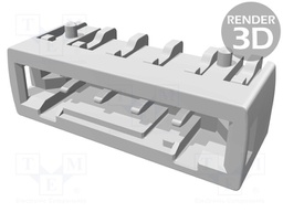 Connector: wire-board; female; PIN: 4; 2.54mm; Series: har-flexicon