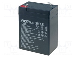 Re-battery: acid-lead; 6V; 4.5Ah; AGM; maintenance-free