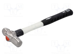 Hammer; 290mm; 300g; stainless steel; fiberglass