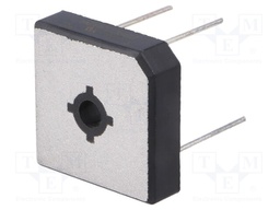 Single-phase bridge rectifier; Urmax:200V; If:35A; Ifsm:400A