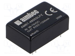 Converter: DC/DC; Protection: short circuit protection SCP