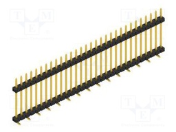 Connector: pin strips; pin header; male; PIN: 30; 2mm; SMT; 1x30