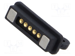 Connector MAGNETIC POGO CONNECTOR FEMALE 5 POSITION
