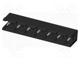 Connector: pluggable terminal block; socket; male; on PCBs