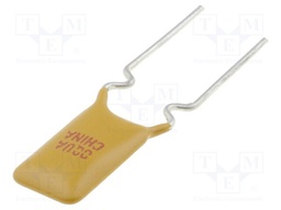 Fuse: PTC polymer; 1.1A; 7,4x14,2mm; Pitch: 5mm