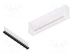 Connector: pin strips; pin header; male; PIN: 16; 2.54mm; SMT; 1x16