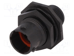 Connector: circular; Series: eco|mate Aquarius; socket; male; 250V