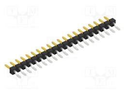 Connector: pin strips; pin header; male; PIN: 20; 2.54mm; SMT; 1x20