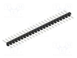 Connector: pin strips; pin header; male; PIN: 23; 2.54mm; SMT; 1x23