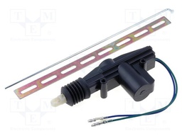 Central lock actuator; montage accessories; 12VDC; Weight: 125g