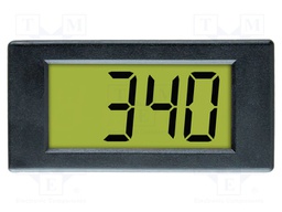 Ammeter; digital,mounting; on panel; Char: 11mm; Sampling: 3x/s