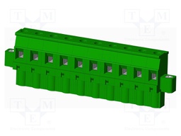 Connector: pluggable terminal block; plug; female; angled 90°