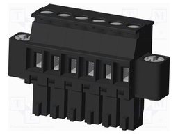 Connector: pluggable terminal block; plug; female; angled 90°