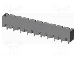 Connector: pluggable terminal block; socket; male; on PCBs