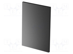 Rear panel; for ITALTRONIC enclosure