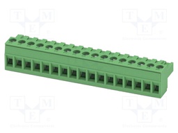 PCB connector, nominal cross section: 2.5 mm?, color: green,