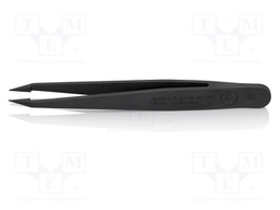 Tweezers; Blade tip shape: sharp; Tweezers len: 115mm; ESD
