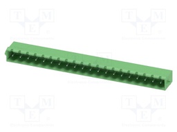 PCB headers, nominal cross section: 2.5 mm?, color: green, n