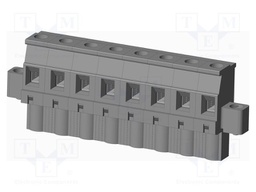 Connector: pluggable terminal block; plug; female; angled 90°