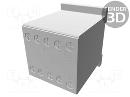 Contactor: 3-pole; NO x3; Auxiliary contacts: NC; 48VAC; 9A; DIN; BG