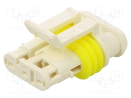 3 POS. PLUG ASSY AMP SUPERSEAL 1.5 SRS