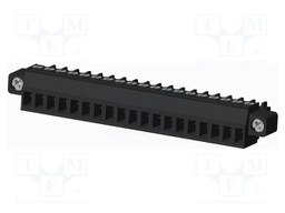 Connector: pluggable terminal block; plug; female; straight; 300V