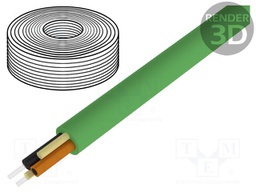 Wire: polimer optical fiber; Kind: HITRONIC® POF; Øcable: 7.8mm