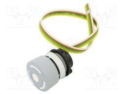 Switch: emergency stop; 22mm; Stabl.pos: 2; NC x2; grey; IP65; 84