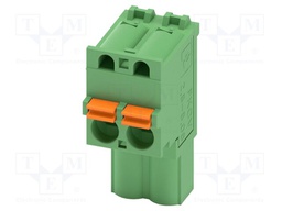 PCB connector, nominal cross section: 2.5 mm?, color: green,
