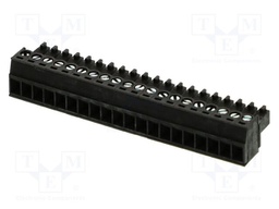 Pluggable terminal block
