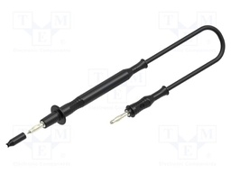 Test lead; 60VDC; 30VAC; 12A; probe tip,banana plug 4mm; Len: 1m