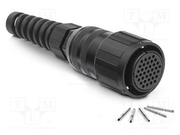 Plug; Size: 16; Connector: circular; MP-41; female; PIN: 54; 13A; IP67