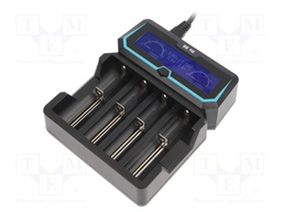 Charger: microprocessor-based; Li-Ion,Ni-Cd,Ni-MH; 2A