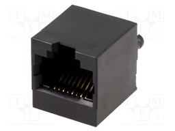 Socket; RJ45; PIN: 8; Layout: 8p8c; THT; straight