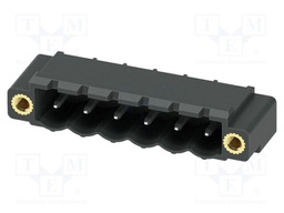 PCB headers, nominal cross section: 2.5 mm?, color: black, n