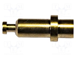 Socket; 3mm banana; 5A; 1.5kVDC; gold-plated; on panel