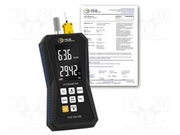 Thermo-hygrometer; LCD; Non-contact temp.range: -20÷60°C; 0.01°C
