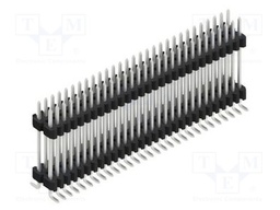 Connector: pin strips; pin header; male; PIN: 58; 1.27mm; SMT; 2x29