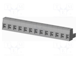 Connector: pluggable terminal block; plug; female; straight; grey