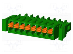 Connector: pluggable terminal block; plug; female; straight; 5.5A