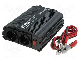 Converter: DC/AC; 750W; Uout: 230VAC; 10.5÷15.5VDC; Ppeak: 1000W