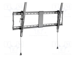 Holder; for wall mounting; 70kg; 43÷90"; black