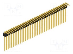 Connector: pin strips; pin header; male; PIN: 36; 1.27mm; THT; 1x36