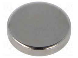 Magnet: permanent; neodymium; 67N; Ø: 25mm; H: 5mm