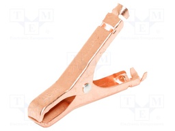 Crocodile clip; 50A; Grip capac: max.29mm; Overall len: 74mm