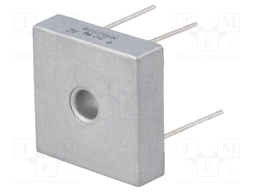 Single-phase bridge rectifier; Urmax: 800V; If: 25A; Ifsm: 400A