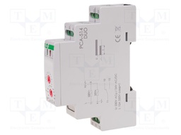 Timer; 0,1s÷24days; NO / NC; 10A; 24VAC,230VAC; 24VDC; -25÷50°C