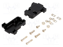 Enclosure: for D-Sub connectors; D-Sub 9pin,D-Sub HD 15pin