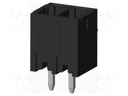 Connector: pluggable terminal block; socket; male; on PCBs