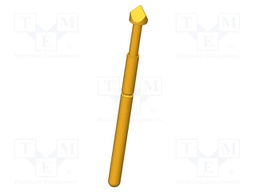 Needle-like test probe; Operational spring compression: 2.4mm